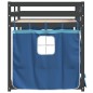 vidaXL Etagenbett mit Vorhängen Blau 80x200 cm Massivholz Kiefer vidaXL Etagenbett mit Vorhängen Blau 80x200 cm Massivholz Kiefer