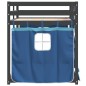 vidaXL Etagenbett mit Vorhängen Blau 75x190 cm Massivholz Kiefer vidaXL Etagenbett mit Vorhängen Blau 75x190 cm Massivholz Kiefer