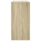 vidaXL Sideboard Sonoma-Eiche 102x37x75,5 cm Holzwerkstoff vidaXL Sideboard Sonoma-Eiche 102x37x75,5 cm Holzwerkstoff