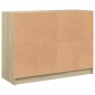 vidaXL Sideboard Sonoma-Eiche 102x37x75,5 cm Holzwerkstoff vidaXL Sideboard Sonoma-Eiche 102x37x75,5 cm Holzwerkstoff