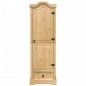vidaXL Kleiderschrank Corona 55x52x170 cm Massivholz Kiefer vidaXL Kleiderschrank Corona 55x52x170 cm Massivholz Kiefer