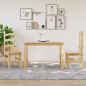vidaXL Esstisch Panama 117x60x75 cm Massivholz Kiefer vidaXL Esstisch Panama 117x60x75 cm Massivholz Kiefer