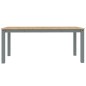 vidaXL Esstisch Panama Grau 180x90x75 cm Massivholz Kiefer vidaXL Esstisch Panama Grau 180x90x75 cm Massivholz Kiefer