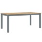 vidaXL Esstisch Panama Grau 180x90x75 cm Massivholz Kiefer vidaXL Esstisch Panama Grau 180x90x75 cm Massivholz Kiefer