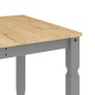 vidaXL Esstisch Corona Grau 180x90x75 cm Massivholz Kiefer vidaXL Esstisch Corona Grau 180x90x75 cm Massivholz Kiefer