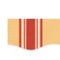 vidaXL Markisenvolant Gelb und Orange Gestreift 3 m vidaXL Markisenvolant Gelb und Orange Gestreift 3 m