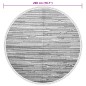 vidaXL Outdoor-Teppich Braun Ø200 cm PP vidaXL Outdoor-Teppich Braun Ø200 cm PP