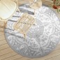 vidaXL Outdoor-Teppich Hellgrau Ø160 cm PP vidaXL Outdoor-Teppich Hellgrau Ø160 cm PP
