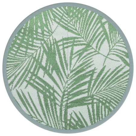 vidaXL Outdoor-Teppich Grün Ø200 cm PP