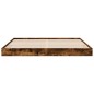vidaXL Bettgestell Räuchereiche 180x200 cm Holzwerkstoff vidaXL Bettgestell Räuchereiche 180x200 cm Holzwerkstoff