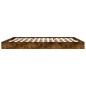 vidaXL Bettgestell Räuchereiche 180x200 cm Holzwerkstoff vidaXL Bettgestell Räuchereiche 180x200 cm Holzwerkstoff