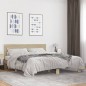 vidaXL Bettgestell Sonoma-Eiche 200x200 cm Holzwerkstoff und Metall vidaXL Bettgestell Sonoma-Eiche 200x200 cm Holzwerkstoff und Metall