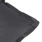 vidaXL Gartenbank-Auflagen 2 Stk. Melange Anthrazit 100x50x7 cm Stoff vidaXL Gartenbank-Auflagen 2 Stk. Melange Anthrazit 100x50x7 cm Stoff