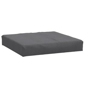 vidaXL Palettenkissen Melange Anthrazit 60x60x10 cm Stoff