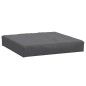 vidaXL Palettenkissen Melange Anthrazit 60x60x10 cm Stoff vidaXL Palettenkissen Melange Anthrazit 60x60x10 cm Stoff