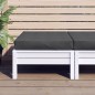 vidaXL Palettenkissen Melange Anthrazit 60x60x10 cm Stoff vidaXL Palettenkissen Melange Anthrazit 60x60x10 cm Stoff
