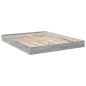 vidaXL Bettgestell Grau Sonoma 150x200 cm Holzwerkstoff vidaXL Bettgestell Grau Sonoma 150x200 cm Holzwerkstoff