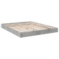 vidaXL Bettgestell Betongrau 160x200 cm Holzwerkstoff vidaXL Bettgestell Betongrau 160x200 cm Holzwerkstoff