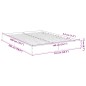 vidaXL Bettgestell Braun Eichen-Optik 140x200 cm Holzwerkstoff vidaXL Bettgestell Braun Eichen-Optik 140x200 cm Holzwerkstoff