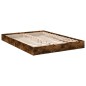 vidaXL Bettgestell Räuchereiche 135x190 cm Holzwerkstoff vidaXL Bettgestell Räuchereiche 135x190 cm Holzwerkstoff
