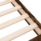 vidaXL Bettgestell Räuchereiche 135x190 cm Holzwerkstoff vidaXL Bettgestell Räuchereiche 135x190 cm Holzwerkstoff
