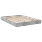 vidaXL Bettgestell Betongrau 140x190 cm Holzwerkstoff vidaXL Bettgestell Betongrau 140x190 cm Holzwerkstoff