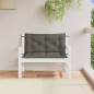 vidaXL Gartenbank-Auflagen 2 Stk. Melange Dunkelgrau 100x50x7 cm Stoff vidaXL Gartenbank-Auflagen 2 Stk. Melange Dunkelgrau 100x50x7 cm Stoff