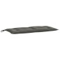 vidaXL Gartenbank-Auflagen 2 Stk. Melange Dunkelgrau 100x50x7 cm Stoff vidaXL Gartenbank-Auflagen 2 Stk. Melange Dunkelgrau 100x50x7 cm Stoff