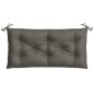 vidaXL Gartenbank-Auflagen 2 Stk. Melange Dunkelgrau 100x50x7 cm Stoff vidaXL Gartenbank-Auflagen 2 Stk. Melange Dunkelgrau 100x50x7 cm Stoff