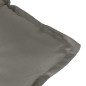 vidaXL Gartenbank-Auflagen 2 Stk. Melange Dunkelgrau 100x50x7 cm Stoff vidaXL Gartenbank-Auflagen 2 Stk. Melange Dunkelgrau 100x50x7 cm Stoff