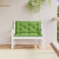 vidaXL Gartenbank-Auflagen 2 Stk. Melange Grün 100x50x7 cm Stoff vidaXL Gartenbank-Auflagen 2 Stk. Melange Grün 100x50x7 cm Stoff