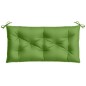 vidaXL Gartenbank-Auflagen 2 Stk. Melange Grün 100x50x7 cm Stoff vidaXL Gartenbank-Auflagen 2 Stk. Melange Grün 100x50x7 cm Stoff