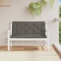 vidaXL Gartenbank-Auflagen 2 Stk. Melange Dunkelgrau 120x50x7 cm Stoff vidaXL Gartenbank-Auflagen 2 Stk. Melange Dunkelgrau 120x50x7 cm Stoff