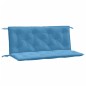 vidaXL Gartenbank-Auflagen 2 Stk. Melange Blau 120x50x7 cm Stoff vidaXL Gartenbank-Auflagen 2 Stk. Melange Blau 120x50x7 cm Stoff