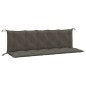 vidaXL Gartenbank-Auflagen 2 Stk. Melange Dunkelgrau 180x50x7 cm Stoff vidaXL Gartenbank-Auflagen 2 Stk. Melange Dunkelgrau 180x50x7 cm Stoff