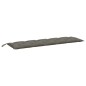 vidaXL Gartenbank-Auflagen 2 Stk. Melange Dunkelgrau 180x50x7 cm Stoff vidaXL Gartenbank-Auflagen 2 Stk. Melange Dunkelgrau 180x50x7 cm Stoff