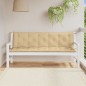 vidaXL Gartenbank-Auflagen 2 Stk. Melange Beige 180x50x7 cm Stoff vidaXL Gartenbank-Auflagen 2 Stk. Melange Beige 180x50x7 cm Stoff