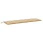 vidaXL Gartenbank-Auflagen 2 Stk. Melange Beige 180x50x7 cm Stoff vidaXL Gartenbank-Auflagen 2 Stk. Melange Beige 180x50x7 cm Stoff
