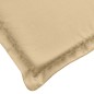 vidaXL Gartenbank-Auflagen 2 Stk. Melange Beige 180x50x7 cm Stoff vidaXL Gartenbank-Auflagen 2 Stk. Melange Beige 180x50x7 cm Stoff