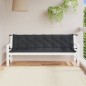vidaXL Gartenbank-Auflagen 2 Stk. Melange Anthrazit 200x50x7 cm Stoff vidaXL Gartenbank-Auflagen 2 Stk. Melange Anthrazit 200x50x7 cm Stoff