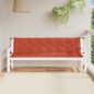vidaXL Gartenbank-Auflagen 2 Stk. Melange Rot 200x50x7 cm Stoff vidaXL Gartenbank-Auflagen 2 Stk. Melange Rot 200x50x7 cm Stoff