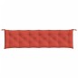 vidaXL Gartenbank-Auflagen 2 Stk. Melange Rot 200x50x7 cm Stoff vidaXL Gartenbank-Auflagen 2 Stk. Melange Rot 200x50x7 cm Stoff