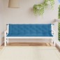 vidaXL Gartenbank-Auflagen 2 Stk. Melange Blau 200x50x7 cm Stoff vidaXL Gartenbank-Auflagen 2 Stk. Melange Blau 200x50x7 cm Stoff