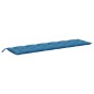 vidaXL Gartenbank-Auflagen 2 Stk. Melange Blau 200x50x7 cm Stoff vidaXL Gartenbank-Auflagen 2 Stk. Melange Blau 200x50x7 cm Stoff