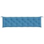 vidaXL Gartenbank-Auflagen 2 Stk. Melange Blau 200x50x7 cm Stoff vidaXL Gartenbank-Auflagen 2 Stk. Melange Blau 200x50x7 cm Stoff