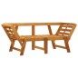 vidaXL Gartenbank mit Kissen 2-in-1 Massivholz Akazie vidaXL Gartenbank mit Kissen 2-in-1 Massivholz Akazie