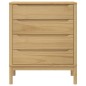 vidaXL Kommode FLORO Wachsbraun Massivholz Kiefer vidaXL Kommode FLORO Wachsbraun Massivholz Kiefer