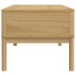 vidaXL Couchtisch FLORO Wachsbraun 99x55,5x45 cm Massivholz Kiefer vidaXL Couchtisch FLORO Wachsbraun 99x55,5x45 cm Massivholz Kiefer