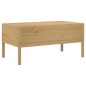 vidaXL Couchtisch FLORO Wachsbraun 99x55,5x45 cm Massivholz Kiefer vidaXL Couchtisch FLORO Wachsbraun 99x55,5x45 cm Massivholz Kiefer