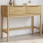 vidaXL Konsolentisch FLORO Wachsbraun 89,5x36,5x73cm Massivholz Kiefer vidaXL Konsolentisch FLORO Wachsbraun 89,5x36,5x73cm Massivholz Kiefer